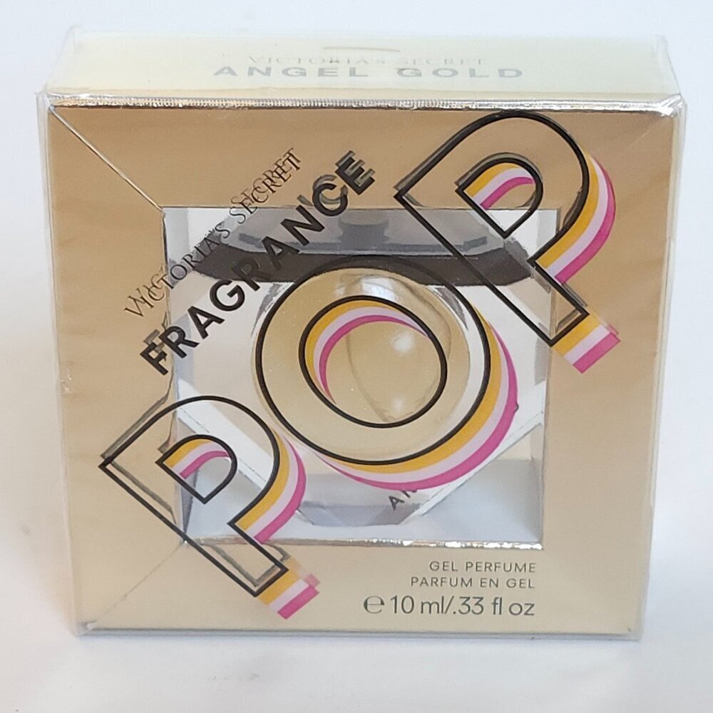 VICTORIA'S SECRET FRAGRANCE POP ANGEL GOLD BNIP SEALED 10ml/.33fl oz Gel